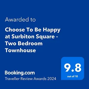 Choose To Be Happy At Surbiton Square - Two Bedroom Townhouse Kingston
